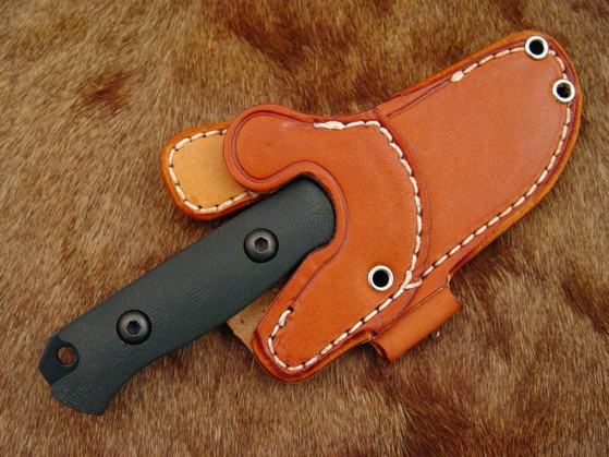 KSF Leather: Bravo Necker Leather Belt/Neck Sheath