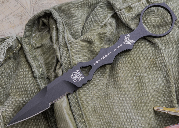 Benchmade Knives: 178SBK SOCP - Serrated Drop Point 