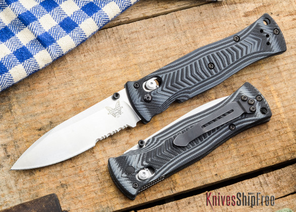 Benchmade Knives: 531S - Pardue - Axis - Drop Point - Serrated