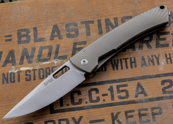 Lionsteel: TS1 BM - TiSpine - Bronze - Matte