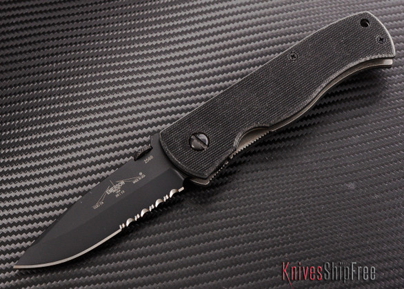 Emerson: CQC-7 - Black Finish - Serrated - CQC-7A-BTS