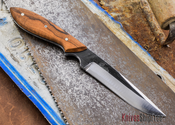 Carter Cutlery: Compact Outdoor - Chisel Ground - Olivewood