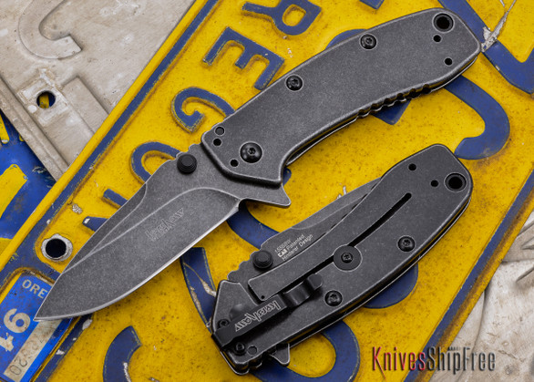 Kershaw Knives: Cryo II - Blackwash Finish - 1556BW
