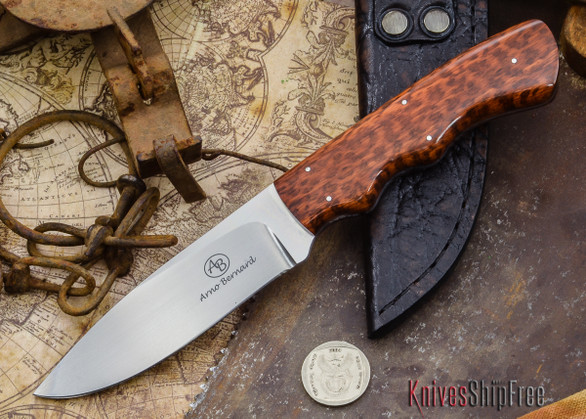 Arno Bernard Knives: Predator Series - Cheetah - Snakewood Handle