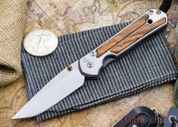 Chris Reeve Knives: Large Sebenza 21 - Bocote Inlay - Q