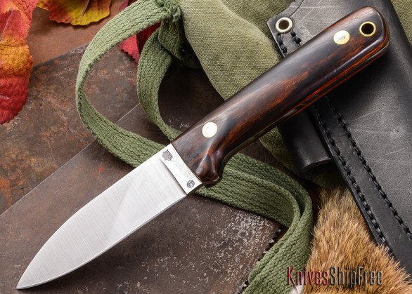 L.T. Wright Knives: Genesis PT - Desert Ironwood - Flat Ground - A2 Steel - #14 - Prototype