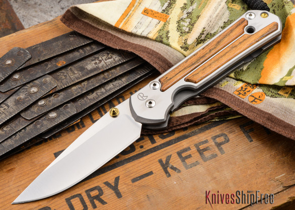Chris Reeve Knives: Large Sebenza 21 - Bocote Inlay - U