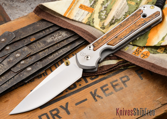 Chris Reeve Knives: Large Sebenza 21 - Bocote Inlay - W