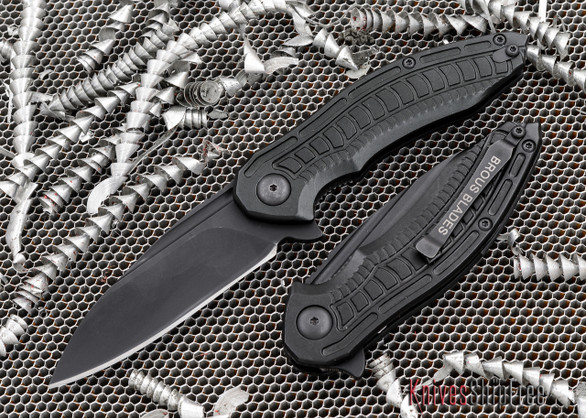 Brous Blades: Bionic 2.0 - Black Aluminum Handles - Blackout