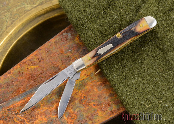 Schatt & Morgan: Keystone Series - #03 - Peanut - 2-Blade - Stag - #07