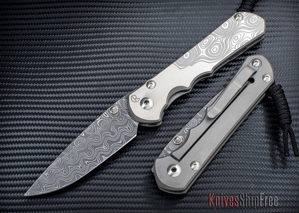Chris Reeve Knives: Large Sebenza 25 - CGG Raindrop Damascus