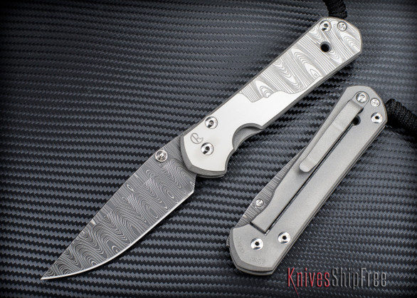 Chris Reeve Knives: Large Sebenza 21 - CGG Ladder Damascus