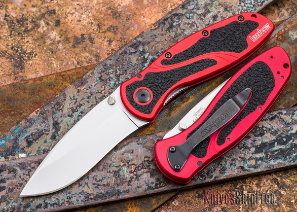 Kershaw Knives: Blur - Red Aluminum - 1670RD