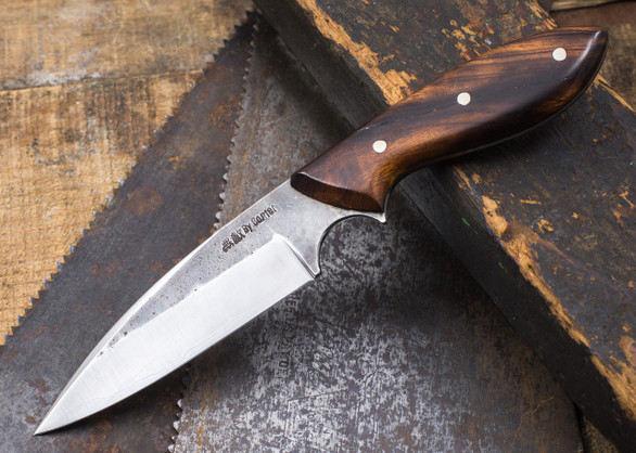 Carter Cutlery: Muteki Freestyle Neck Knife - Arizona Desert Ironwood - 103025