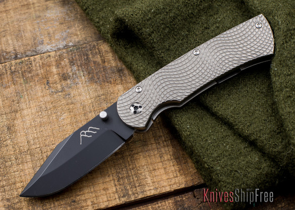 Three Sisters Forge: Beast - Stonewashed Frame - Black Blade