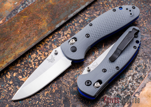 Benchmade Knives: 551-1 Griptilian - Gray G-10 - CPM 20CV 