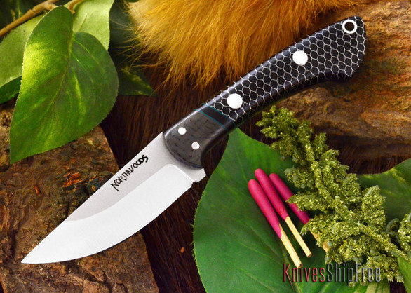 Northwoods Knives: Iron River - Black C-Tek