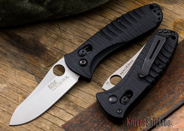 Benchmade Knives: Bone Collector - 15030 - D2 Tool Steel - Black G-10