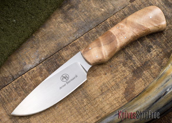 Arno Bernard Knives: Grazer Series - Nyala - Maple Burl - 102701