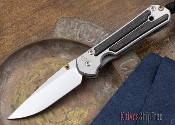 Chris Reeve Knives: Small Sebenza 21 - Bog Oak Inlay - 110714