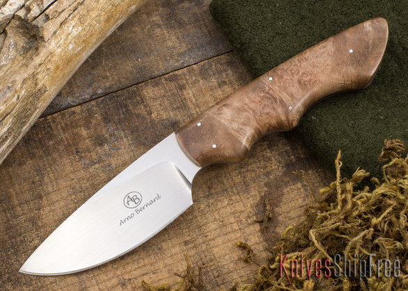 Arno Bernard Knives: Predator Series - Great White - Maple Burl - 112326