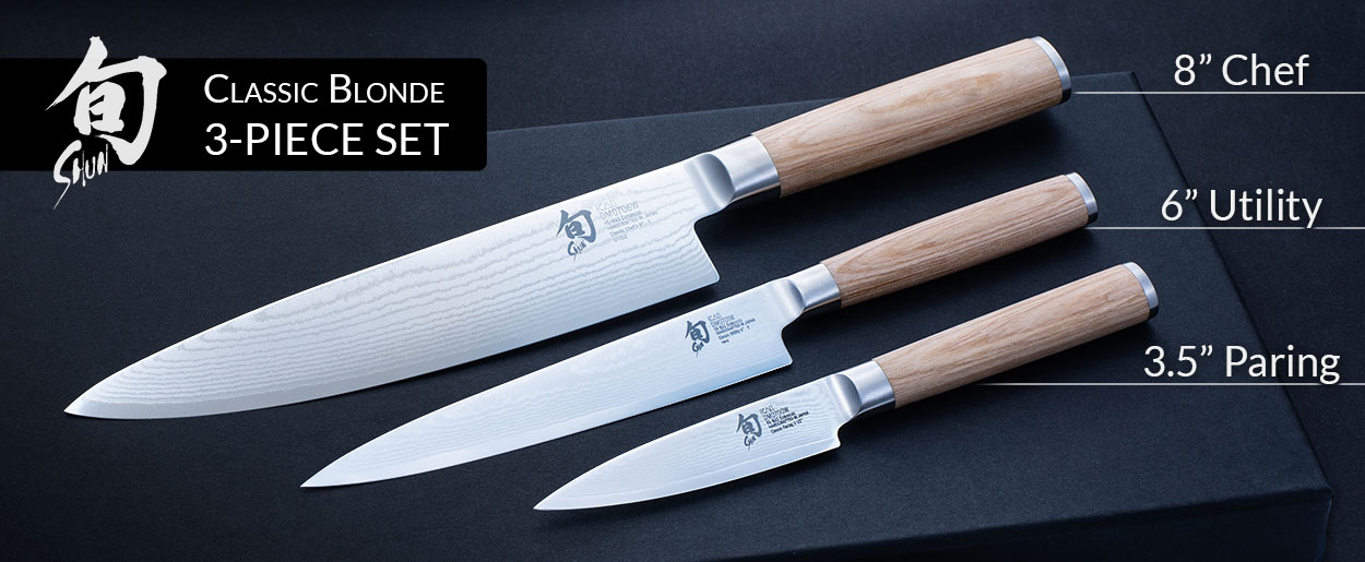 Bradford Knives Chef & Paring Knife Set G-Wood - Blade HQ