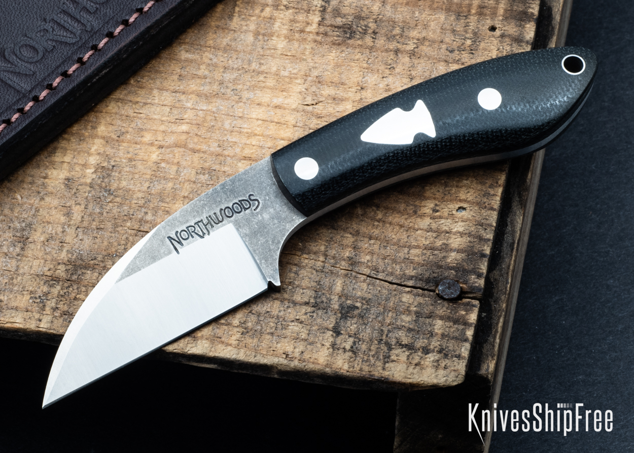 Black Canvas Micarta