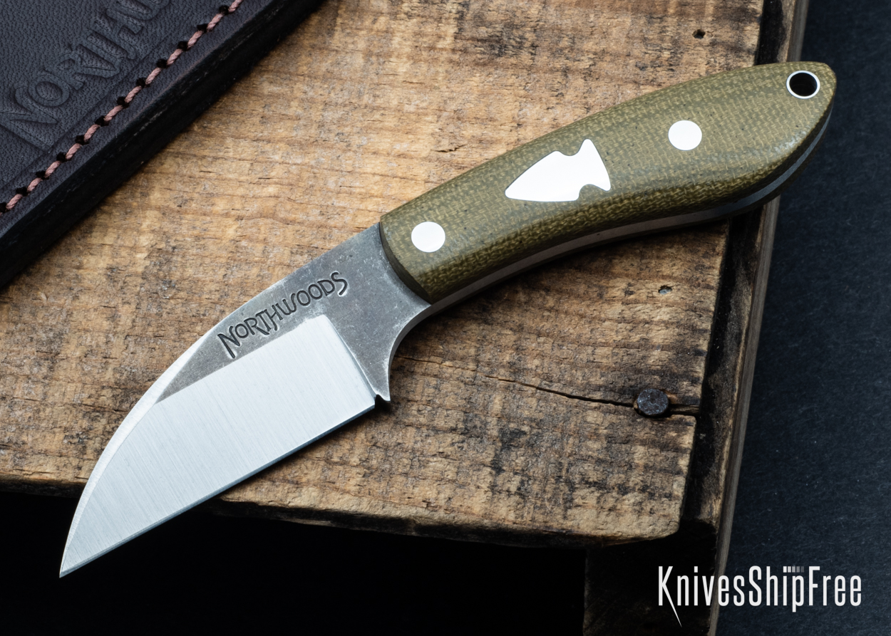 Green Canvas Micarta
