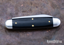 Northwoods Knives: Indian River Jack - Smooth Camel Bone - NW15GK001 (Back)