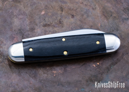 Northwoods Knives: Indian River Jack - Smooth Camel Bone - NW15GK010 (Back)