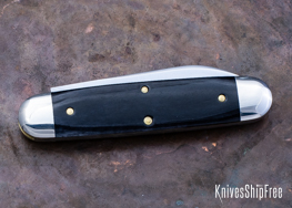 Northwoods Knives: Indian River Jack - Smooth Camel Bone - NW15GK013 (Back)