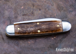 Northwoods Knives: Indian River Jack - Smooth Camel Bone - NW15GK017 (Back)