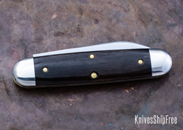 Northwoods Knives: Indian River Jack - Smooth Camel Bone - NW15GK019 (Back)