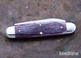 Northwoods Knives: Indian River Jack - Smooth Camel Bone - NW15GK002 (Back)