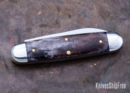 Northwoods Knives: Indian River Jack - Smooth Camel Bone - NW15GK022 (Back)