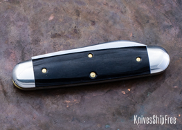 Northwoods Knives: Indian River Jack - Smooth Camel Bone - NW15GK023 (Back)