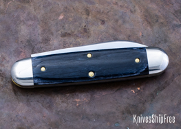 Northwoods Knives: Indian River Jack - Smooth Camel Bone - NW15GK006 (Back)