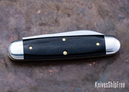 Northwoods Knives: Indian River Jack - Smooth Camel Bone - NW15GK009 (Back)