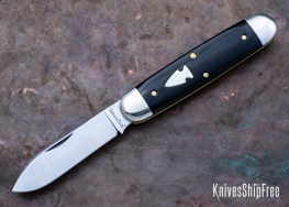 Northwoods Knives: Indian River Jack - Smooth Camel Bone - NW15GK014 (Front)