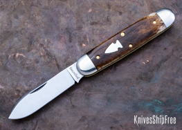 Northwoods Knives: Indian River Jack - Smooth Camel Bone - NW15GK016 (Front)