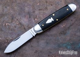 Northwoods Knives: Indian River Jack - Smooth Camel Bone - NW15GK024 (Front)
