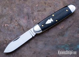 Northwoods Knives: Indian River Jack - Smooth Camel Bone - NW15GK027 (Front)
