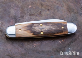 Northwoods Knives: Indian River Jack - Mammoth Ivory - NW16GK102 (Back)