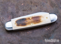 Northwoods Knives: Indian River Jack - Mammoth Ivory - NW16GK012 (Back)