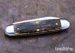 Northwoods Knives: Indian River Jack - Mammoth Ivory - NW16GK016 (Back)