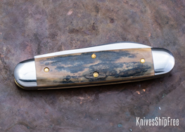 Northwoods Knives: Indian River Jack - Mammoth Ivory - NW16GK019 (Back)