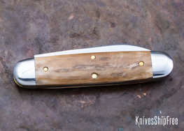 Northwoods Knives: Indian River Jack - Mammoth Ivory - NW16GK020 (Back)