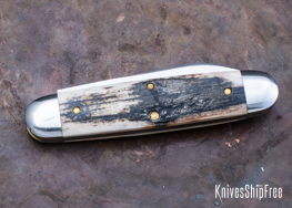 Northwoods Knives: Indian River Jack - Mammoth Ivory - NW16GK021 (Back)
