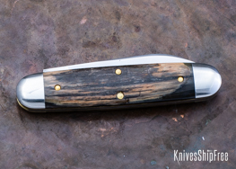 Northwoods Knives: Indian River Jack - Mammoth Ivory - NW16GK024 (Back)