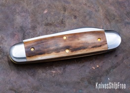 Northwoods Knives: Indian River Jack - Mammoth Ivory - NW16GK032 (Back)